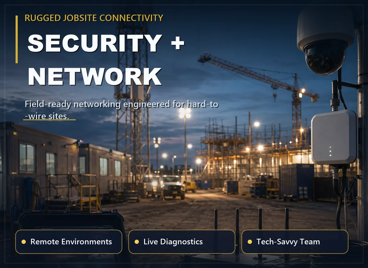 Construction Security + Network Package