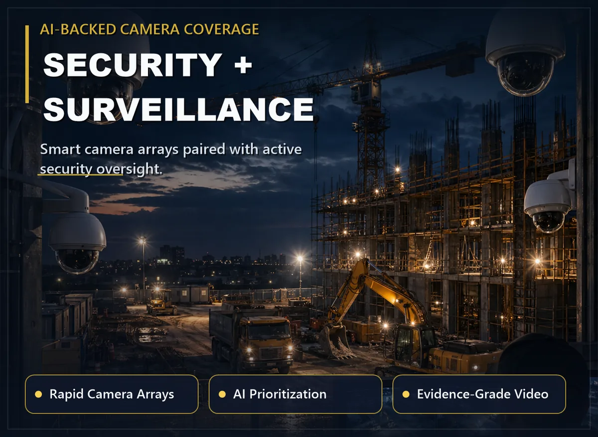 Construction Security + Surveillance Package