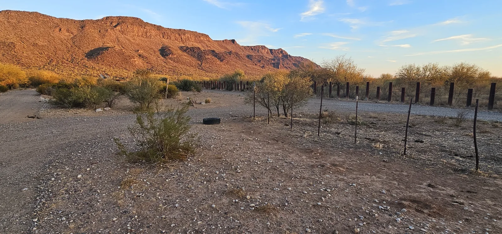 Arizona border terrain where security fieldcraft, heat readiness, observation, and team coordination matter
